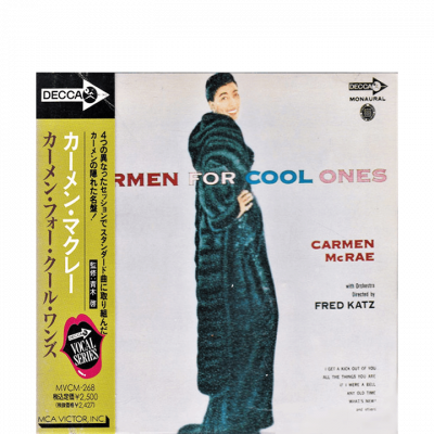 CARMEN MCRAE - SORTIE CD - JAPON