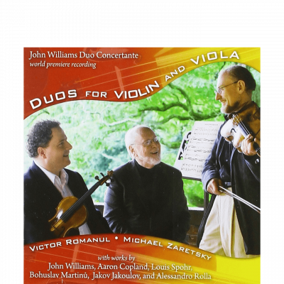 DUOS FOR VIOLIN AND VIOLA